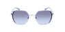 Lunettes de soleil femme UMI argenté/bleu