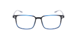 Lunettes de vue homme MAGIC243 bleu - Vue de face