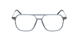 Lunettes de vue homme ALAN gun/argenté - Vue de face
