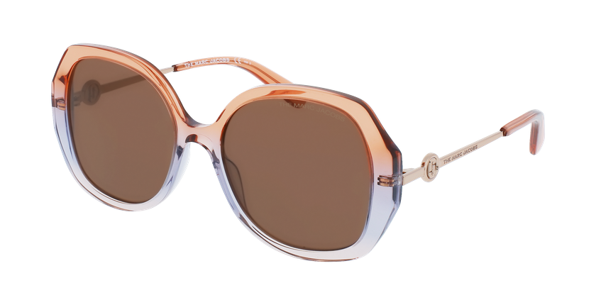 LUNETTES DE SOLEIL femme MARC 581/S rose/violet - Vue de face