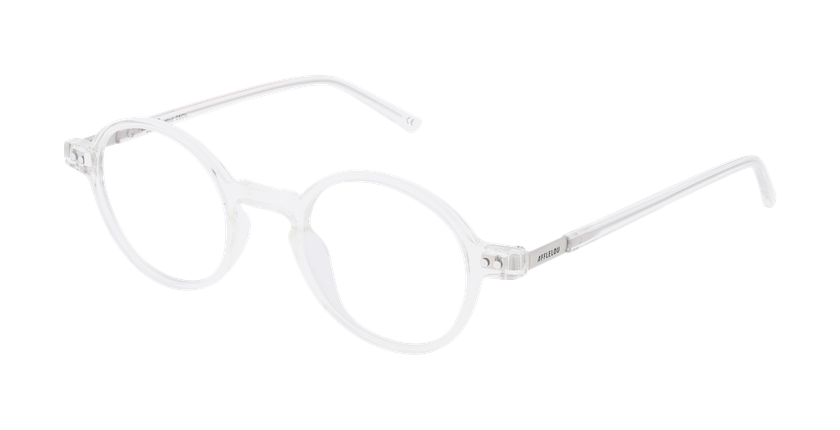 Lunettes de vue homme CECIL blanc - Vue de face