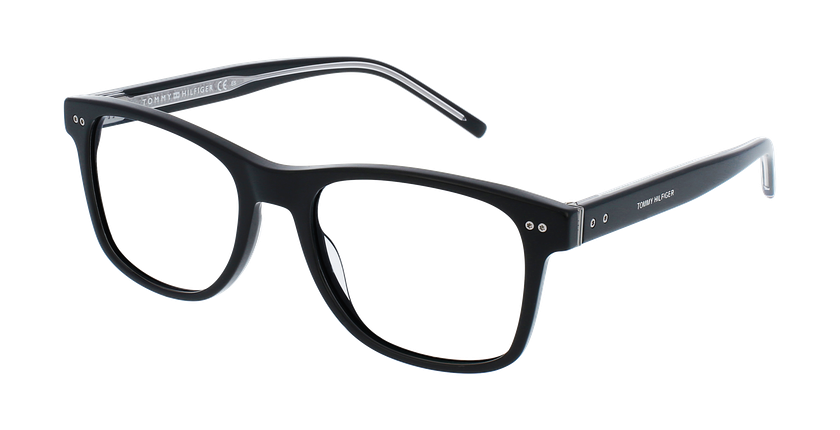 LUNETTES DE VUE homme TH1891 noir/bleu - Vue de face