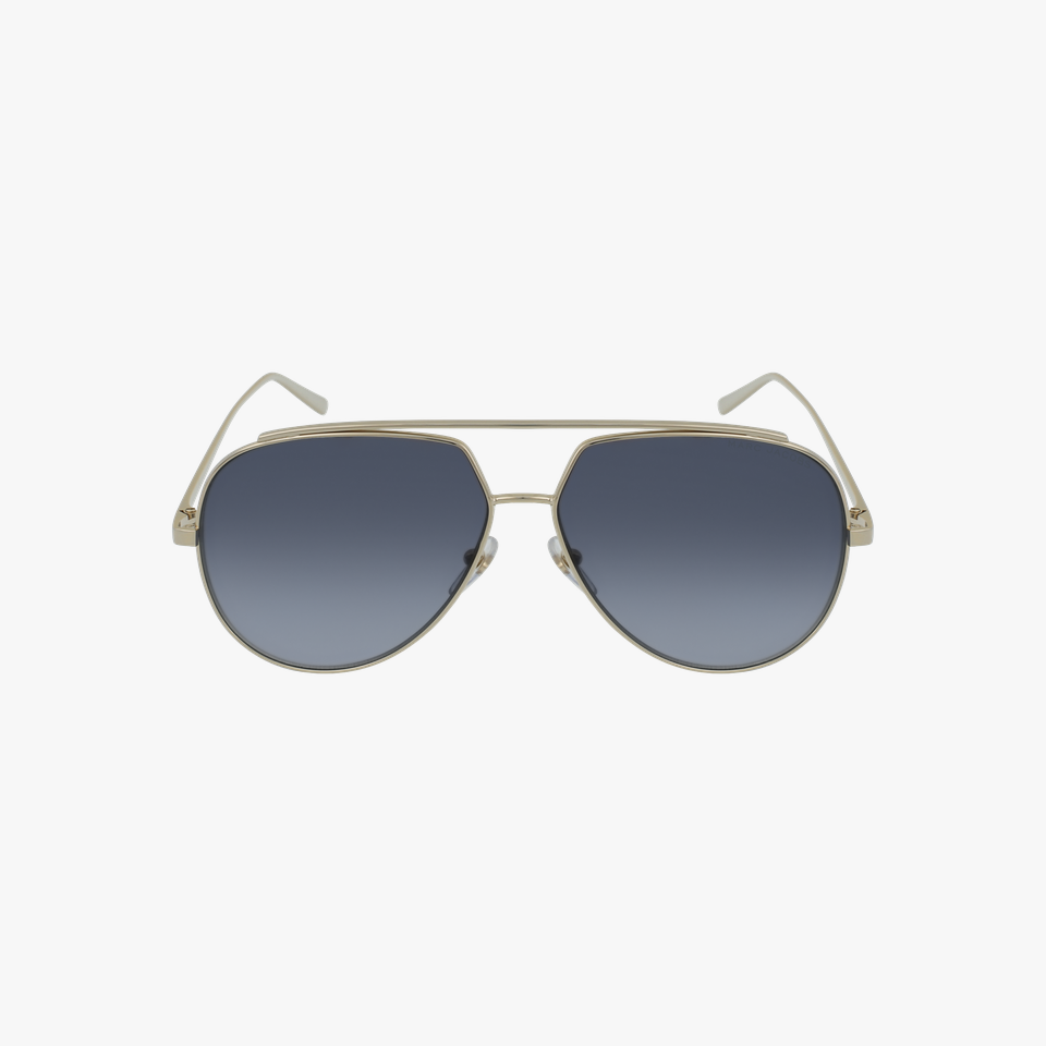 Lunettes de soleil femme MARC 455/S dorée - Vue de face