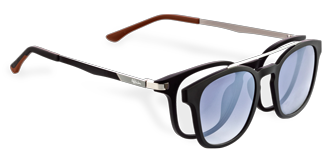 monture lunette avec clip solaire