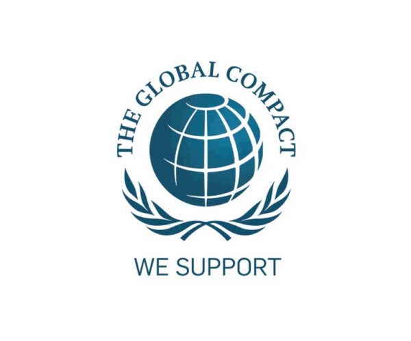 Logo "We support The Global Compact"