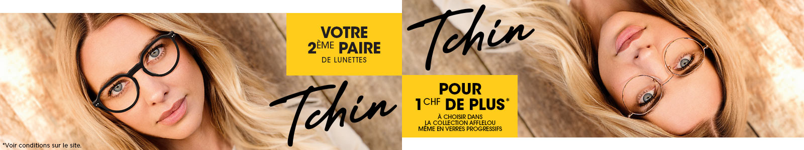 Profitez de l'offre Tchin Tchin en magasin Banniere TCHIN TCHIN