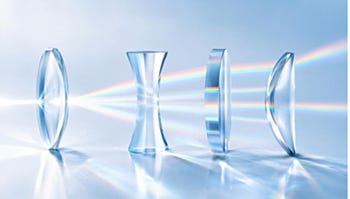 Les matières des verres de vue