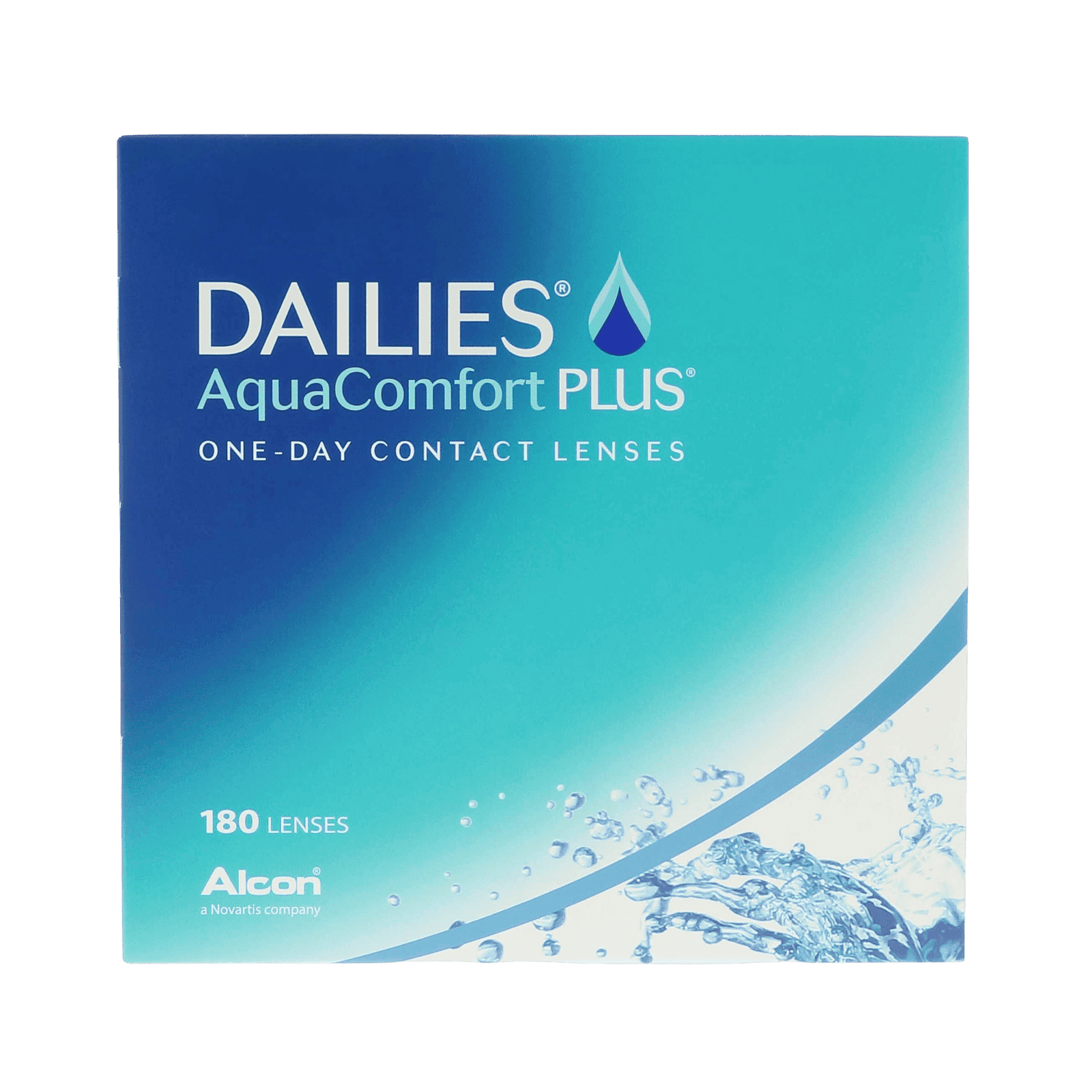 Lentilles de contact Dailies AquaComfort Plus 180L 