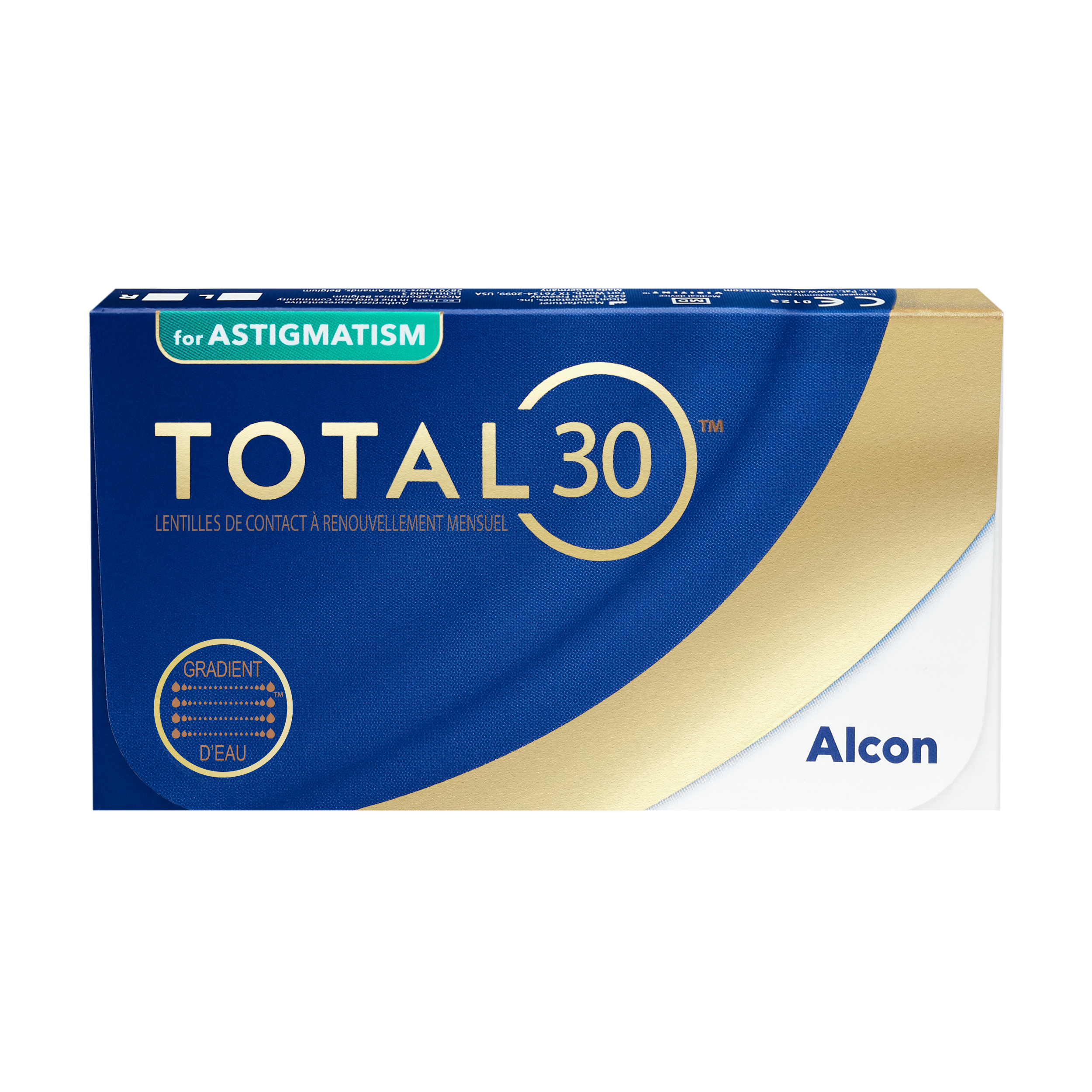 Lentilles de contact Total 30 Toric 6L 
