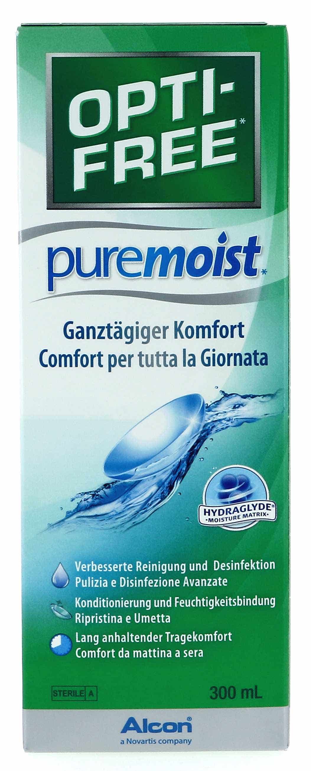 Solution d'entretien Opti-Free Puremoist 300ml 