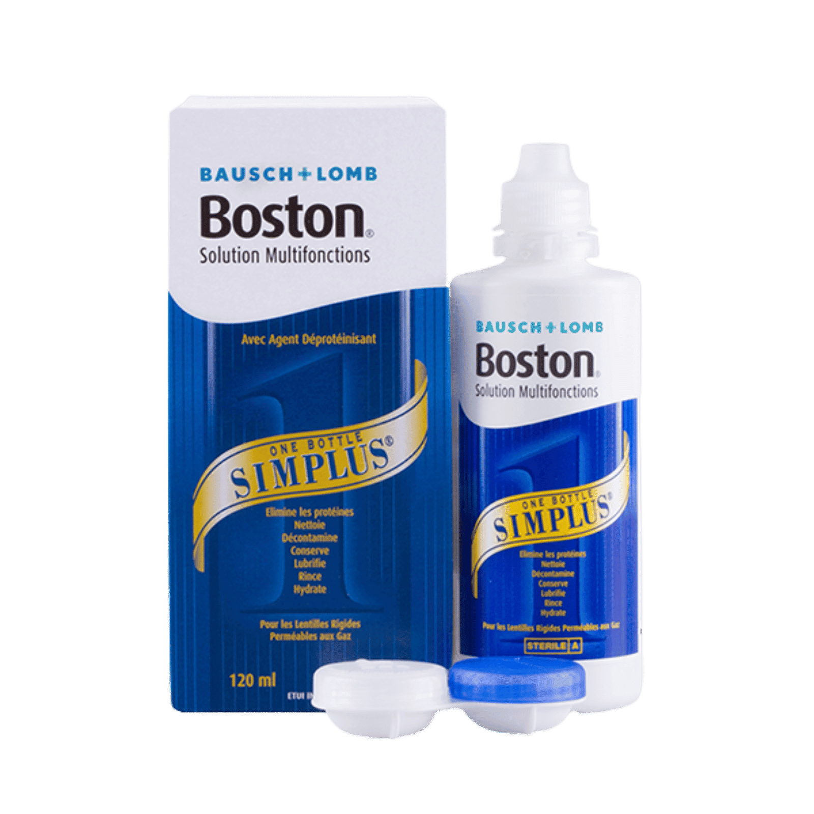 Solution d'entretien Boston Simplus 120ml 