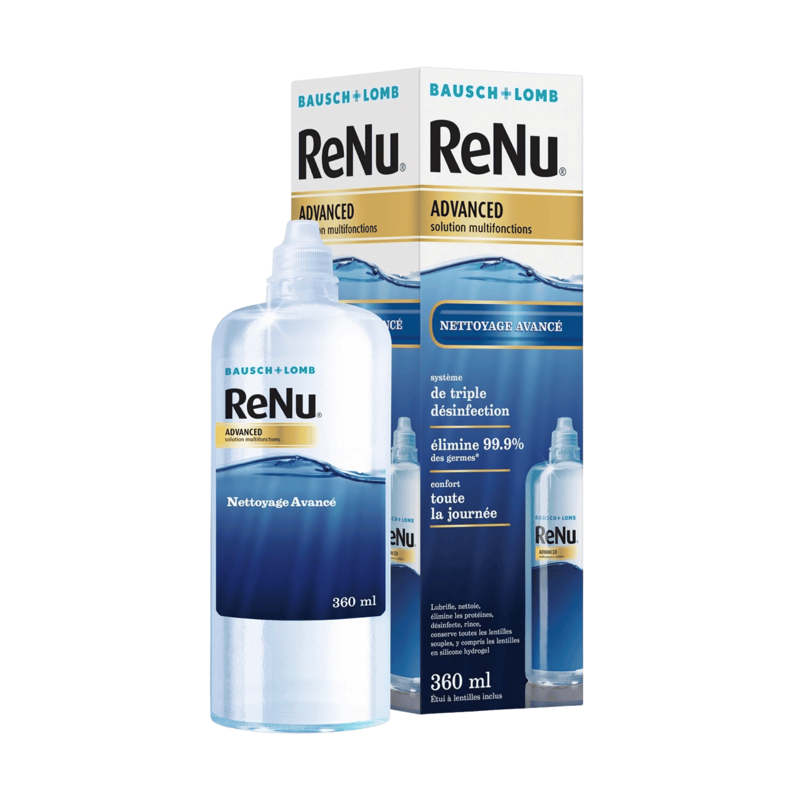 Solution d'entretien Renu Advanced 360ml 