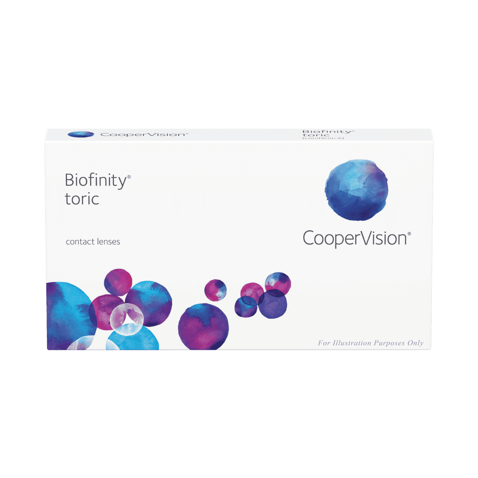 Lentilles de contact Biofinity Toric 6L 