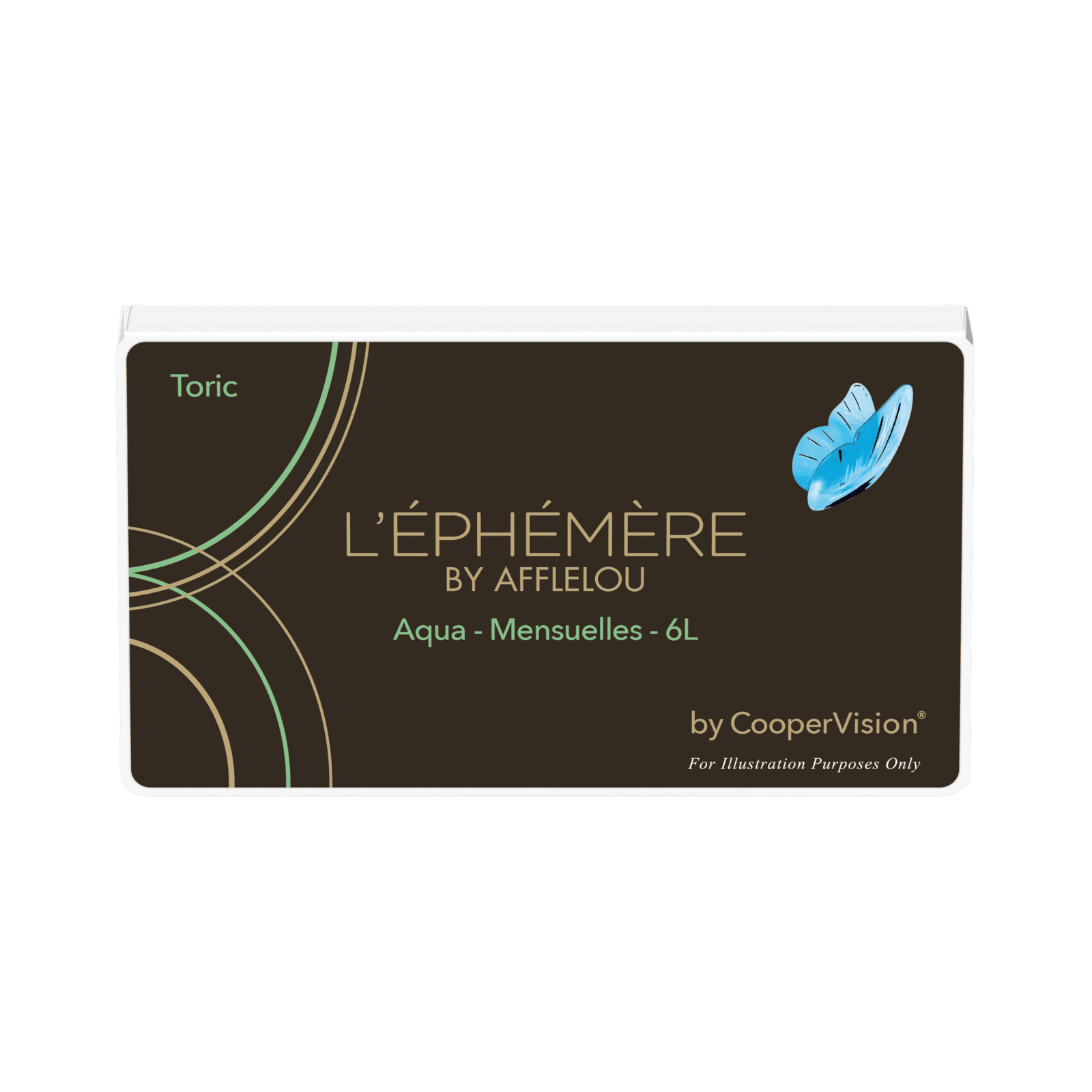 Lentilles de contact Ephémère Aqua Mensuelle Toric 6L (Biofinity Toric) 