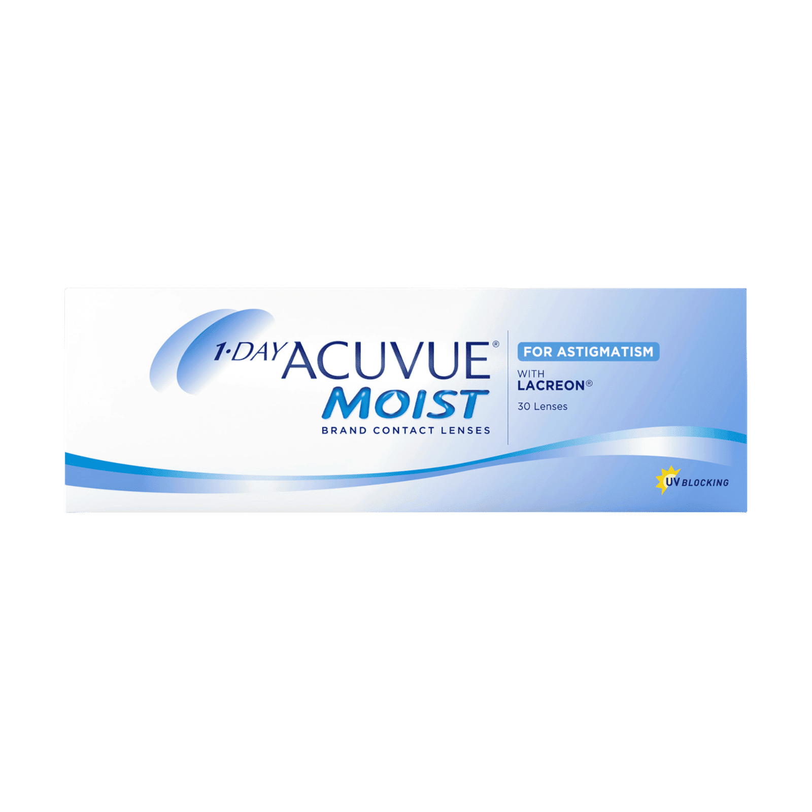 Lentilles de contact 1 Day Acuvue® Moist® for Astigmatism 30L 