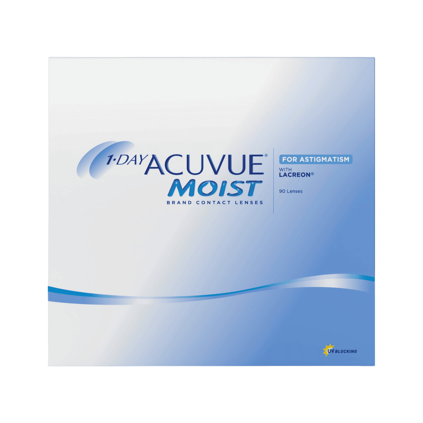 Lentilles de contact 1 Day Acuvue® Moist® for Astigmatism 90L 