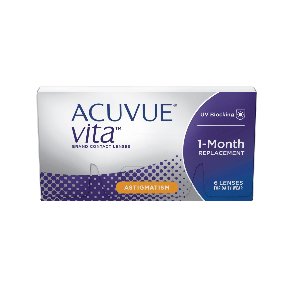 Lentilles de contact Acuvue Vita for Astigmatism 6L 