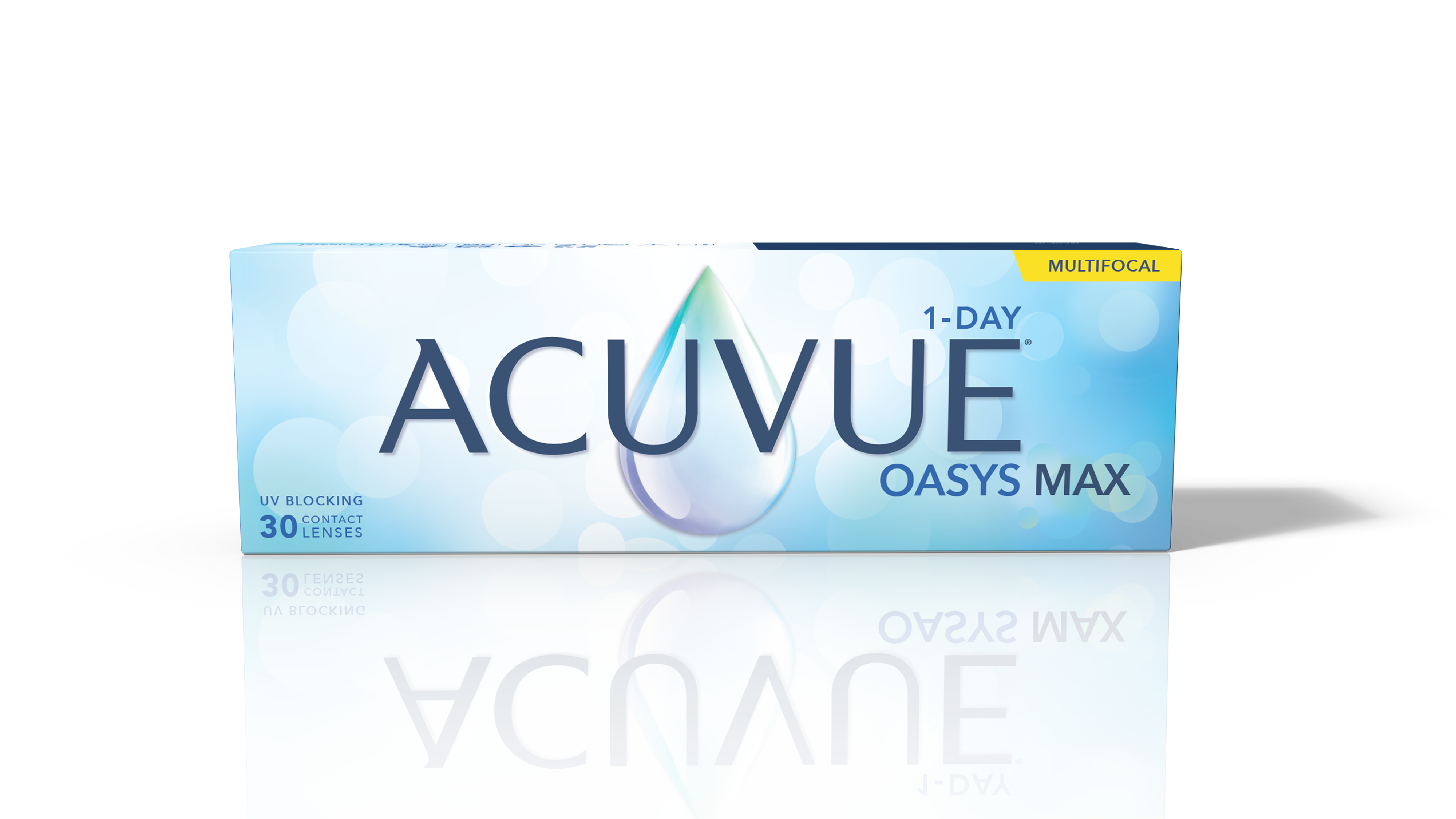 Lentilles de contact Acuvue® Oasys Max 1 Day Multifocal Low 30L 