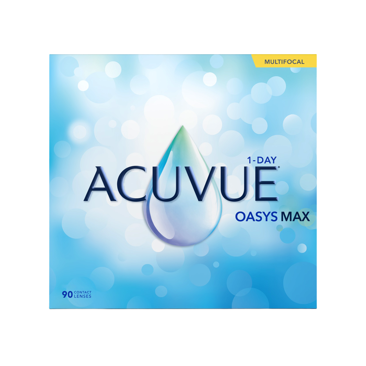 Lentilles de contact Acuvue® Oasys Max 1 Day Multifocal Low 90L 