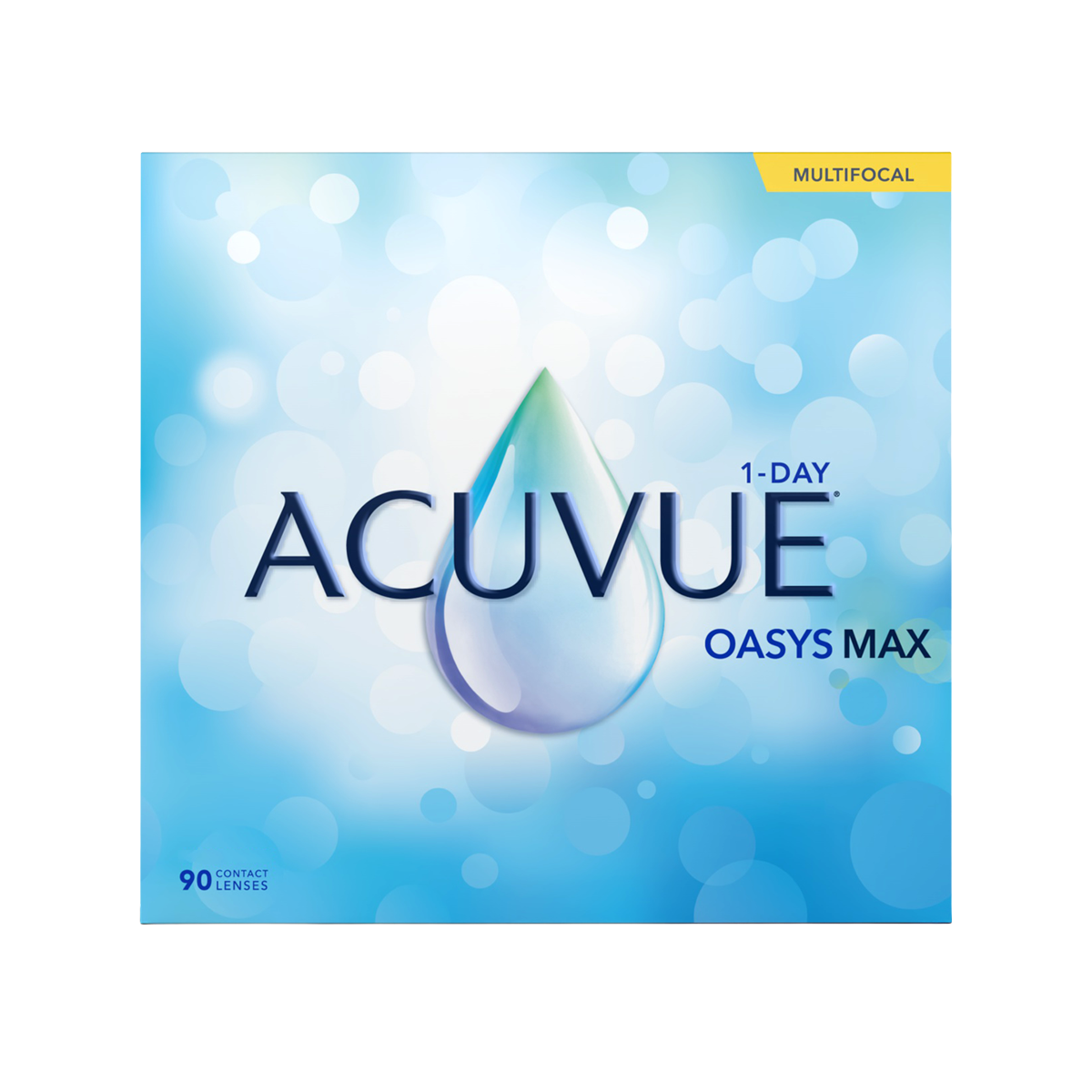Lentilles de contact Acuvue® Oasys Max 1 Day Multifocal Medium 90L 