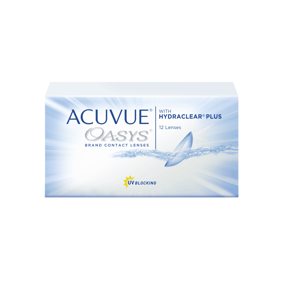Lentilles de contact Acuvue® Oasys® with Hydraclear® Plus 12L 