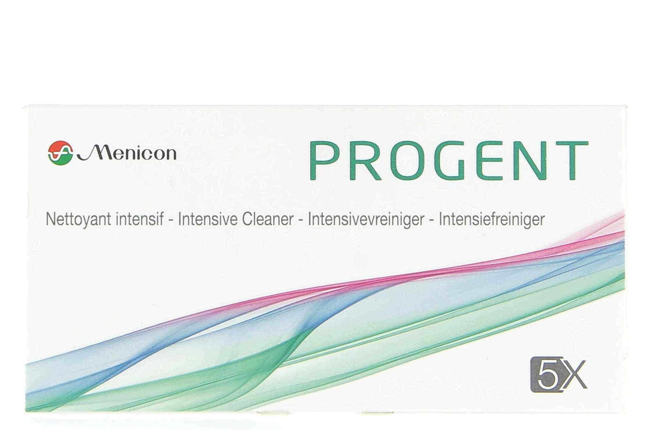 Solution d'entretien Progent 5 doses  - 1 boite de 5 doses A, 5 doses B + 1 étui Progent