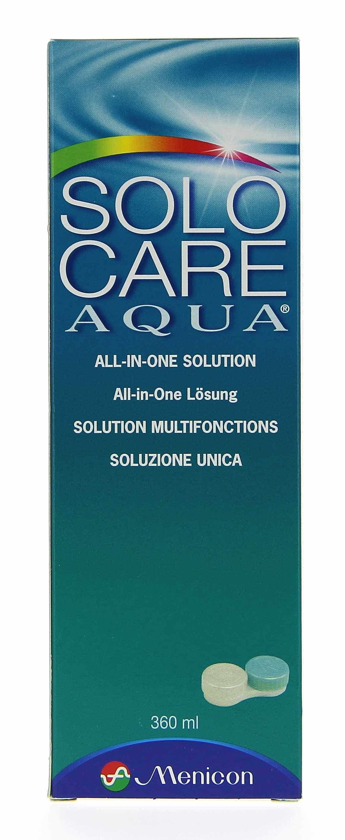 Solution d'entretien SoloCare Aqua 360ml  - Flacon 360 ml + étui