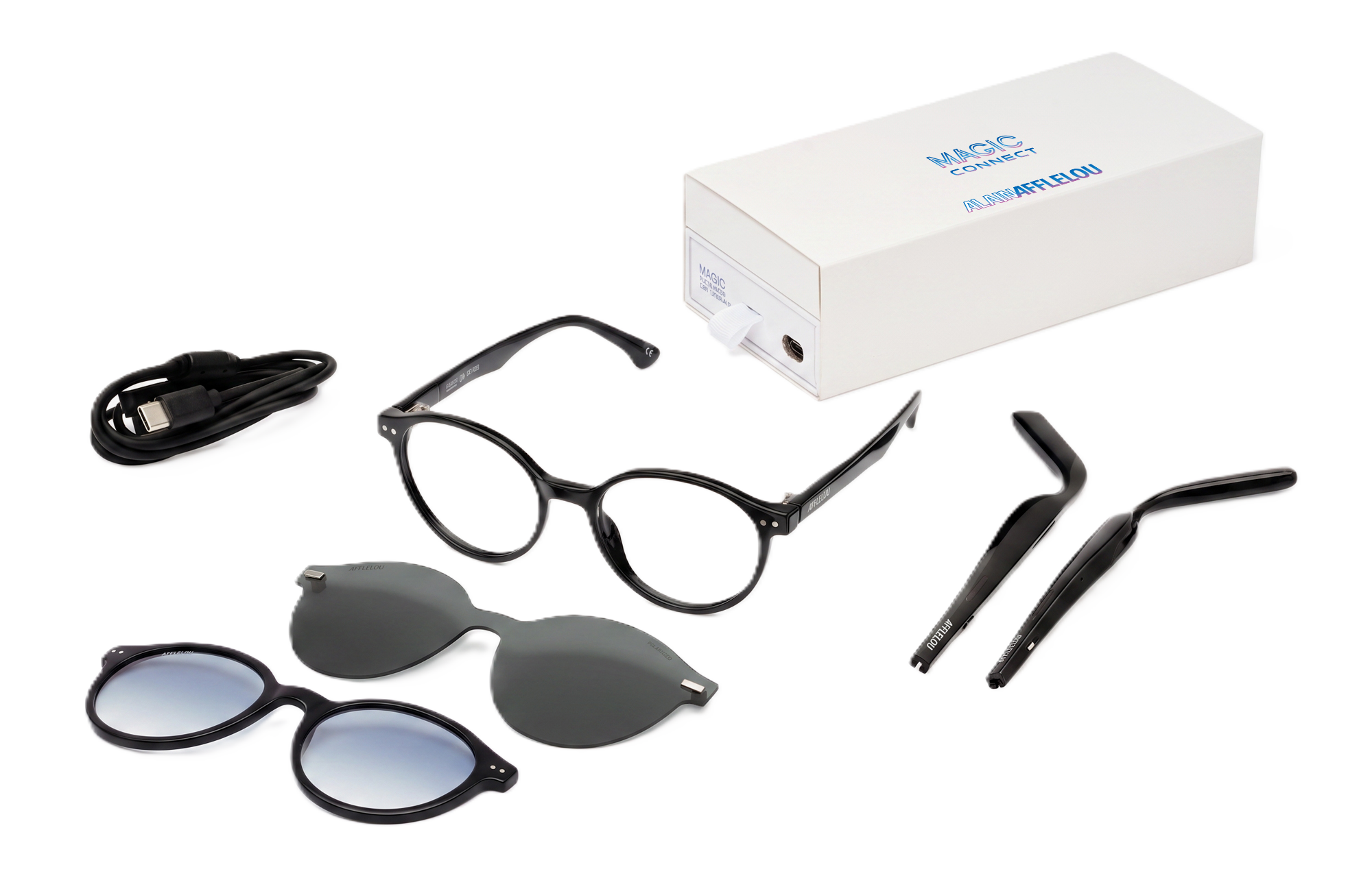 Lunettes de vue AFFLELOU MAGIC CONNECT LINK EM444 TO01 5617