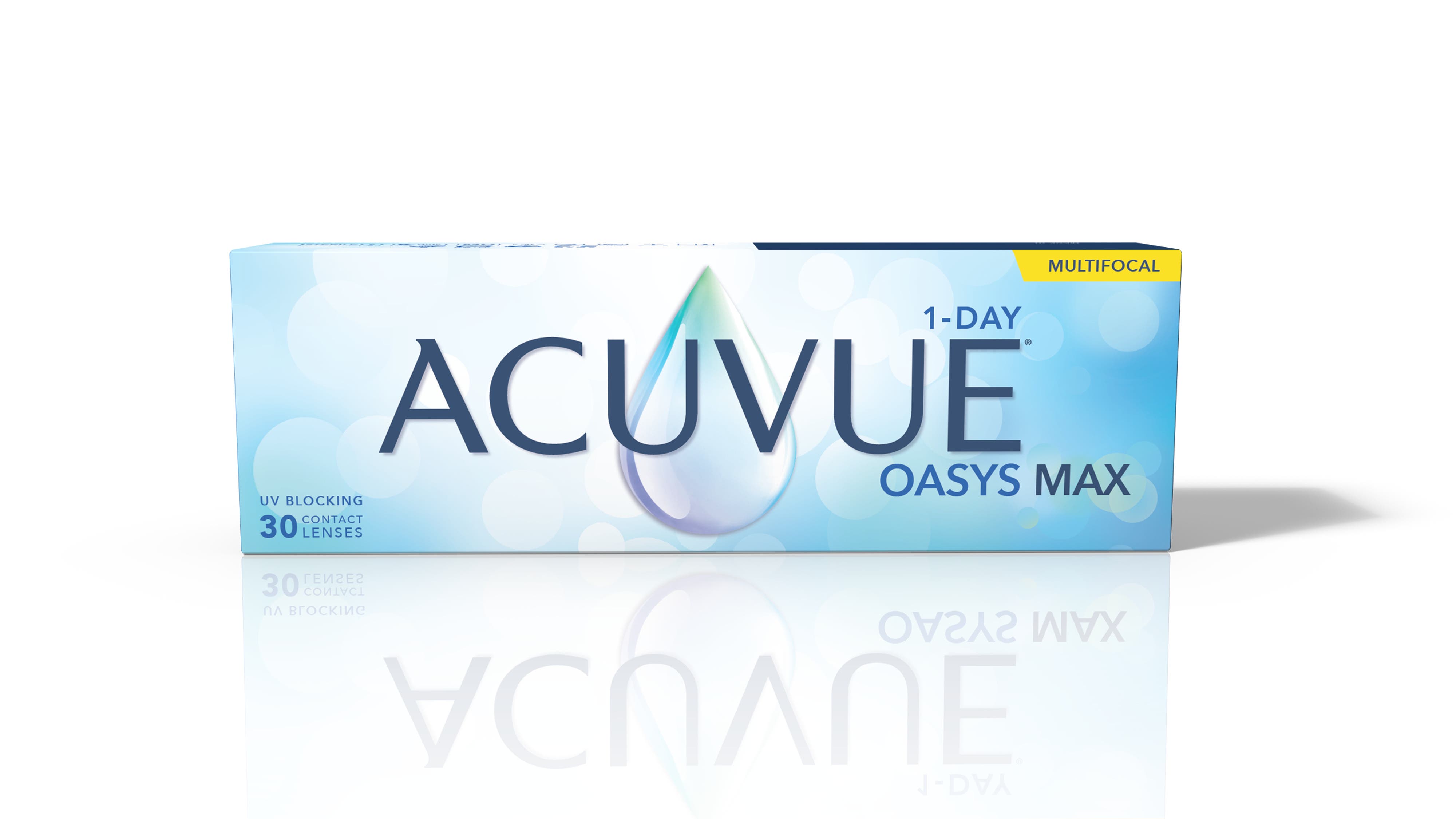 Lentilles de contact Acuvue® Oasys Max 1 Day Multifocal High 30L 