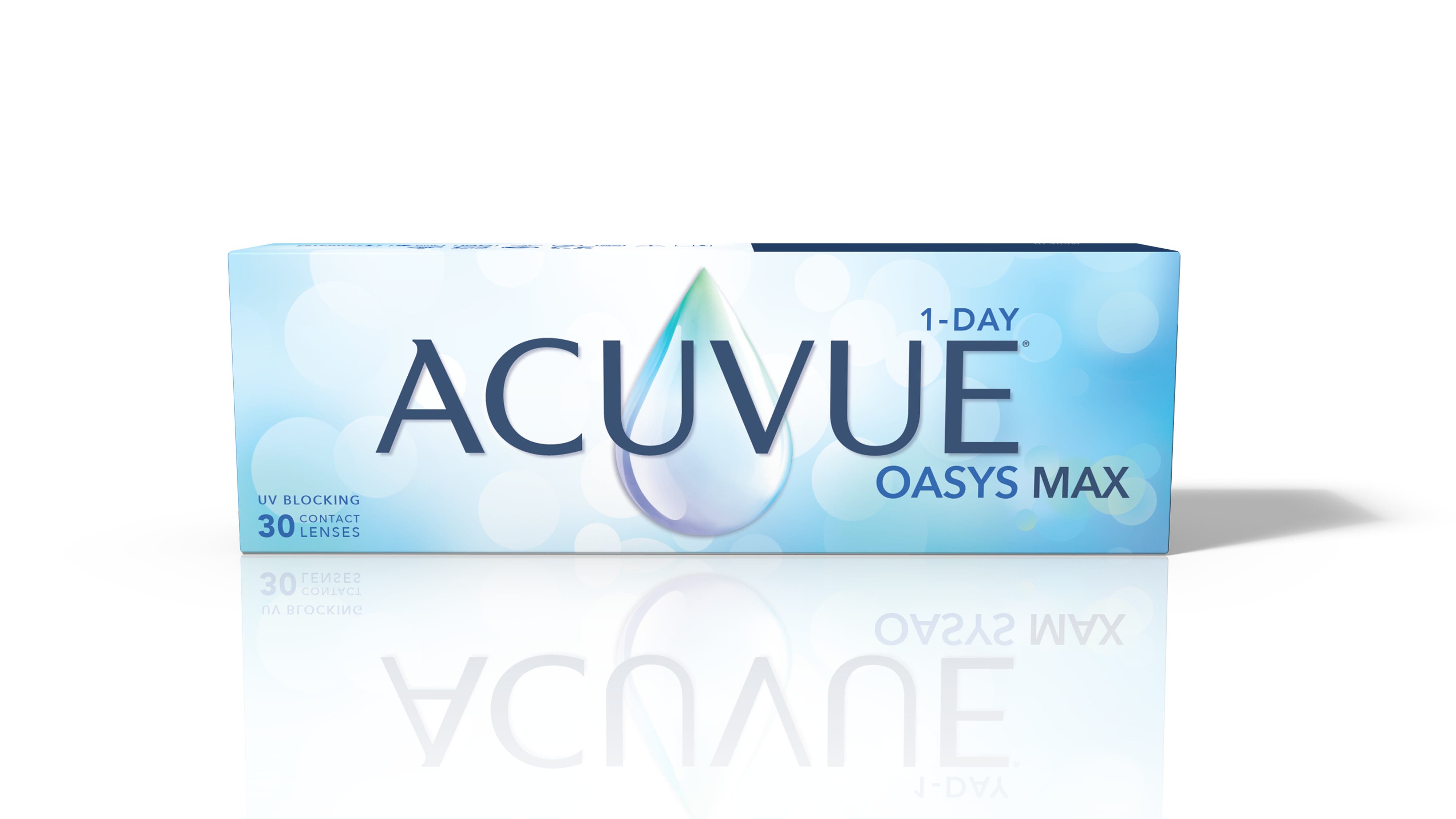 Lentilles de contact Acuvue® Oasys Max 1 Day 30L 