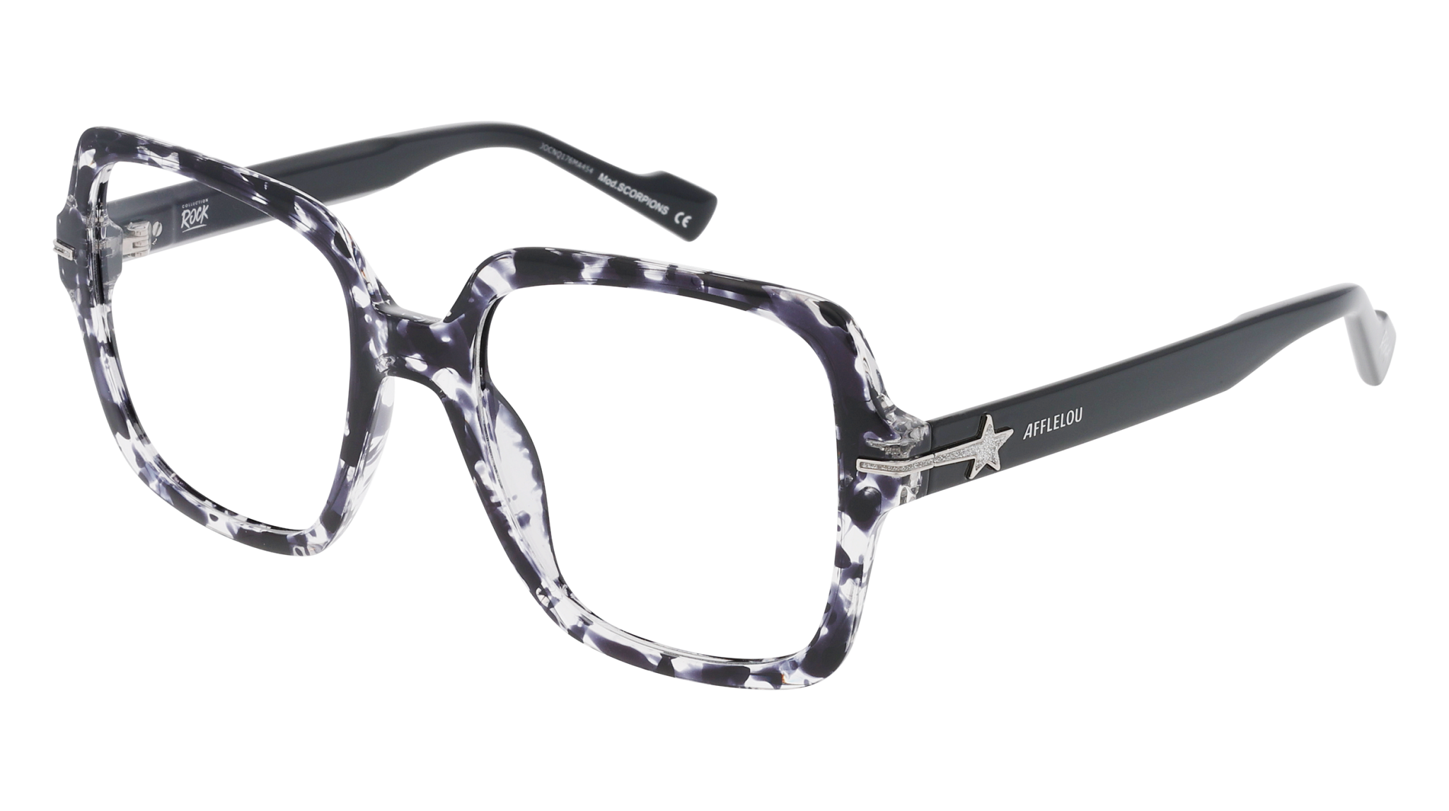 Lunettes de vue AFFLELOU SCORPIONS XM484 BKCR 5319