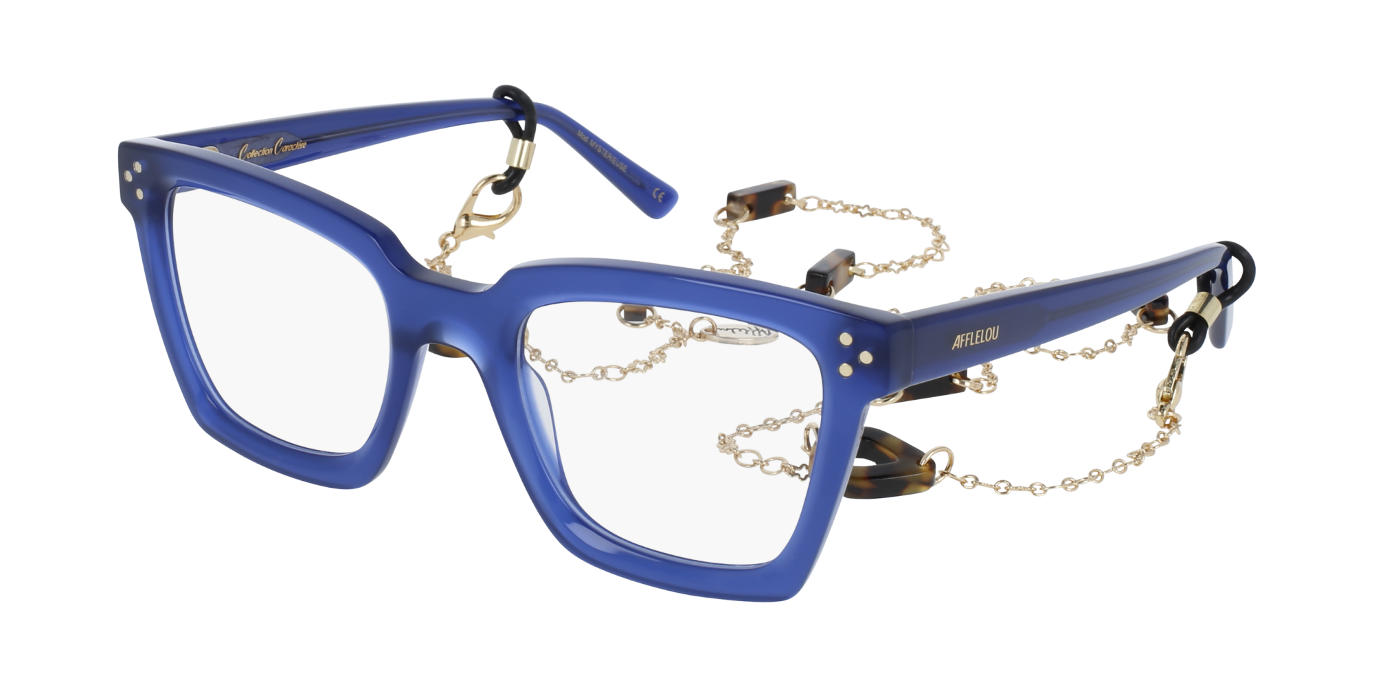 Lunettes de vue AFFLELOU CARACTÈRES MYSTÉRIEUSE CM214 BL02 5022