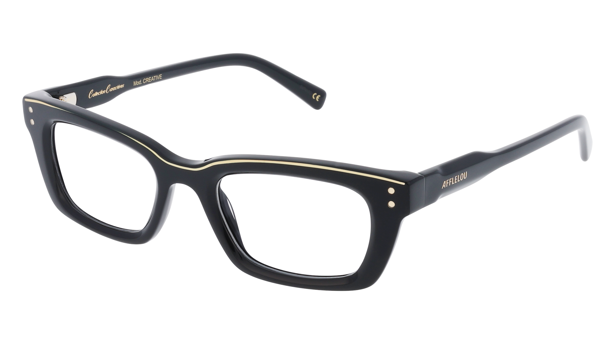 Lunettes de vue AFFLELOU CARACTÈRES CRÉATIVE CM211 BKGD 4920