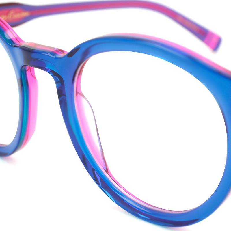 Lunettes de vue AFFLELOU CARACTÈRES DISCRÈTE CM308 BLPK 4621