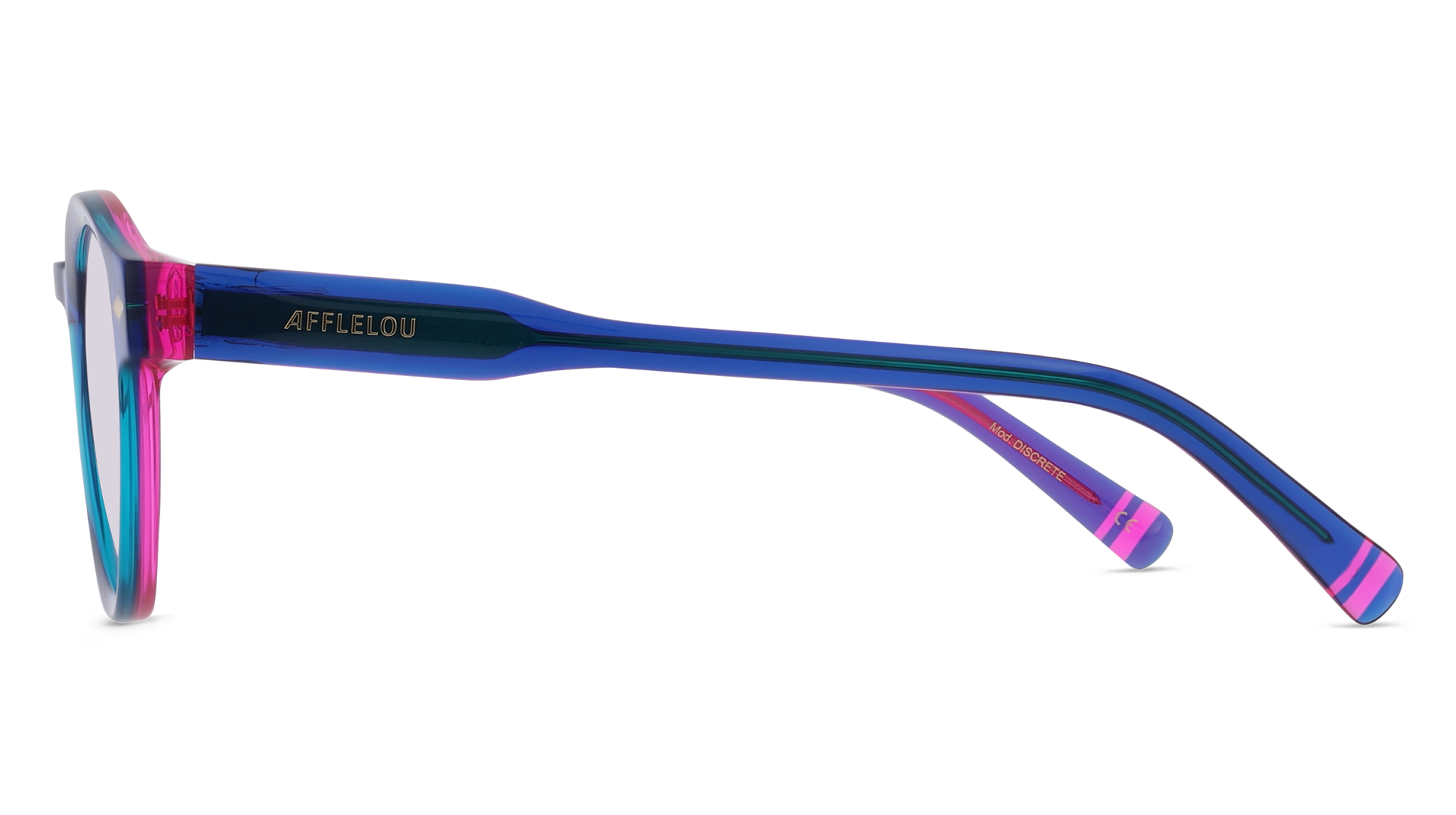 Lunettes de vue AFFLELOU CARACTÈRES DISCRÈTE CM308 BLPK 4621