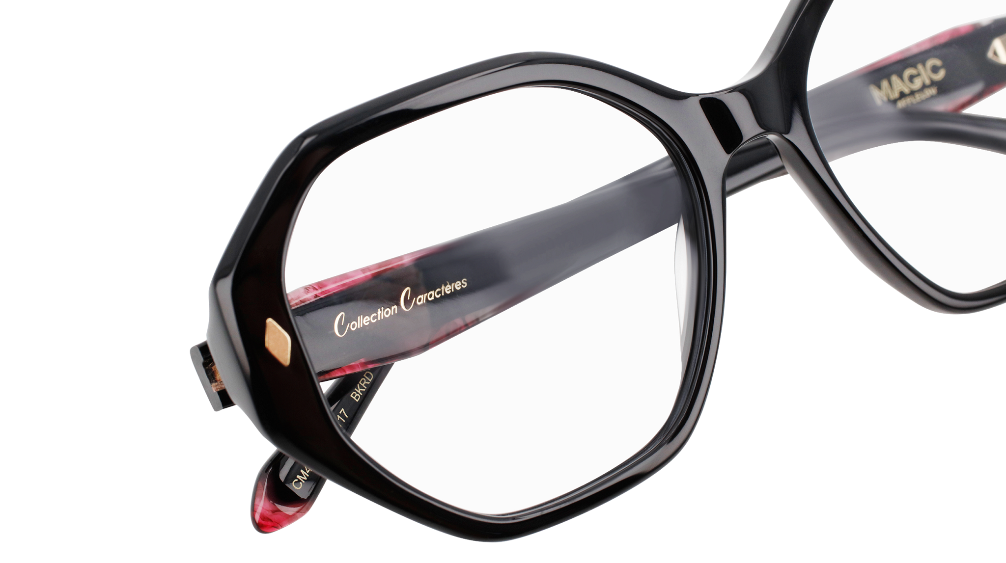 Lunettes de vue AFFLELOU CARACTÈRES BRILLANTE CM493 BKRD 5317