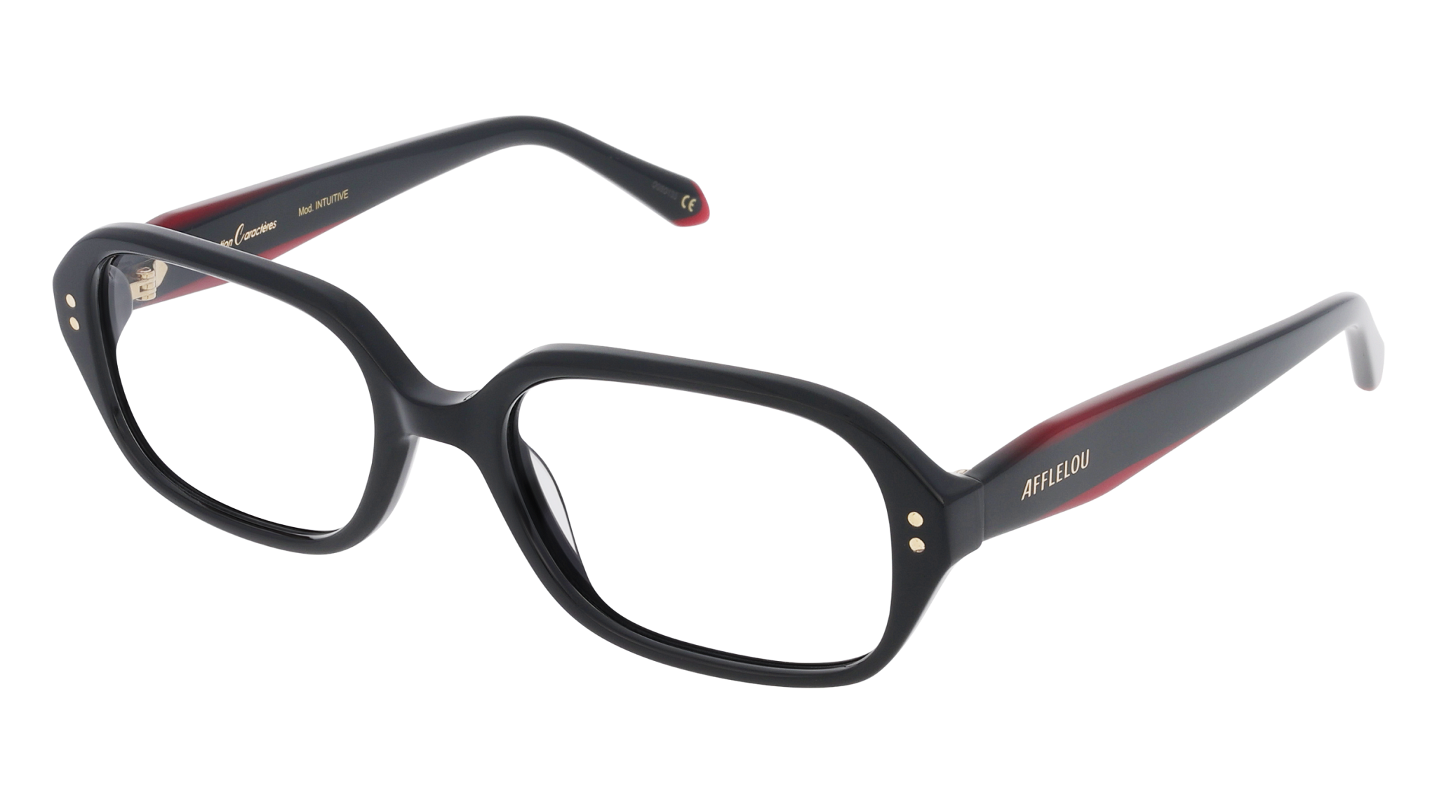 Lunettes de vue AFFLELOU CARACTÈRES INTUITIVE CM499 BKRD 5218